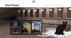 Desktop Screenshot of dianeduane.com